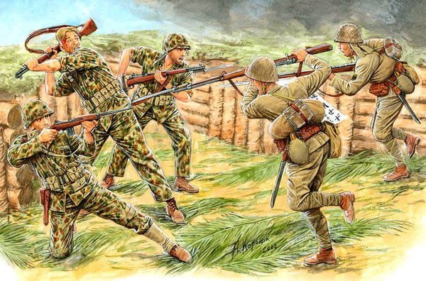 Master Box 1:35 - Hand-to-hand combat, Tarawa, November 1943